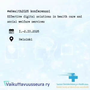 eHealth Conference 2026 – Helsinki 1.–2.10.2026